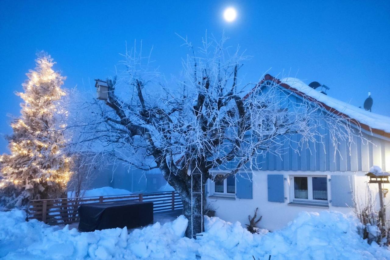 Knuschbrhaisle Villa Oberreute Buitenkant foto