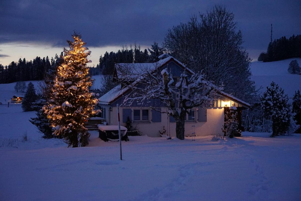 Knuschbrhaisle Villa Oberreute Buitenkant foto